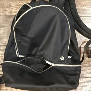 Lululemon Athletica Black Backpack